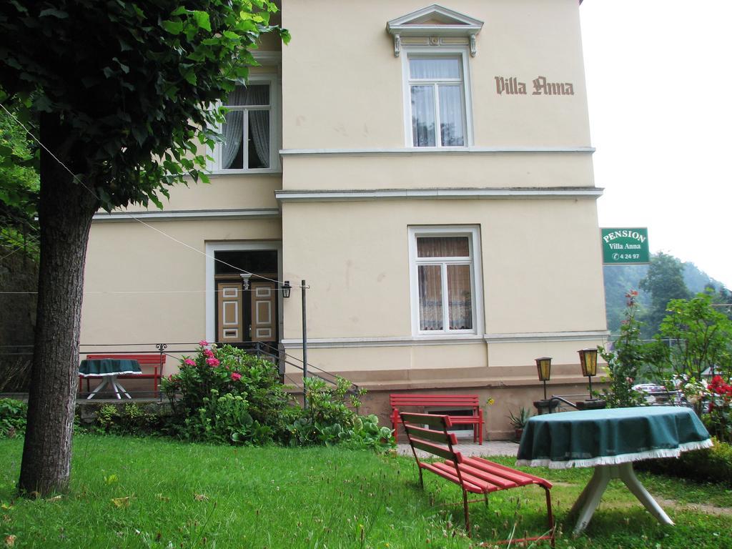 Pension Villa Anna Bad Schandau Exteriér fotografie